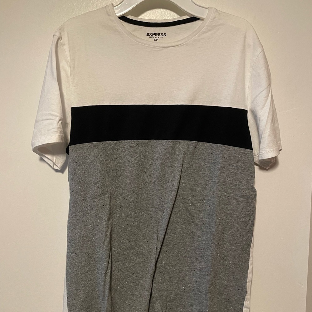 Men’s express color block short sleeved t shirt